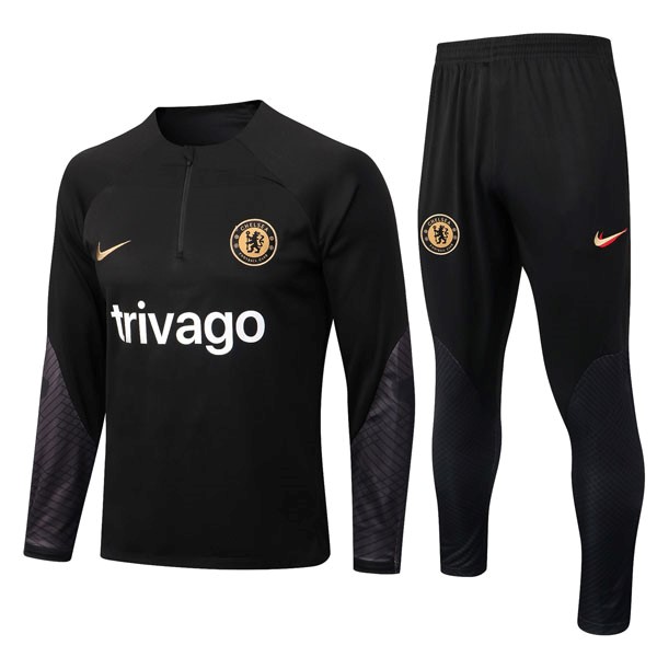 Trainings-Sweatshirt Chelsea 2023 Schwarz